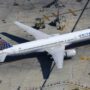 an airplane on the runway