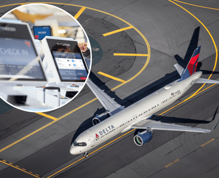an airplane on a runway